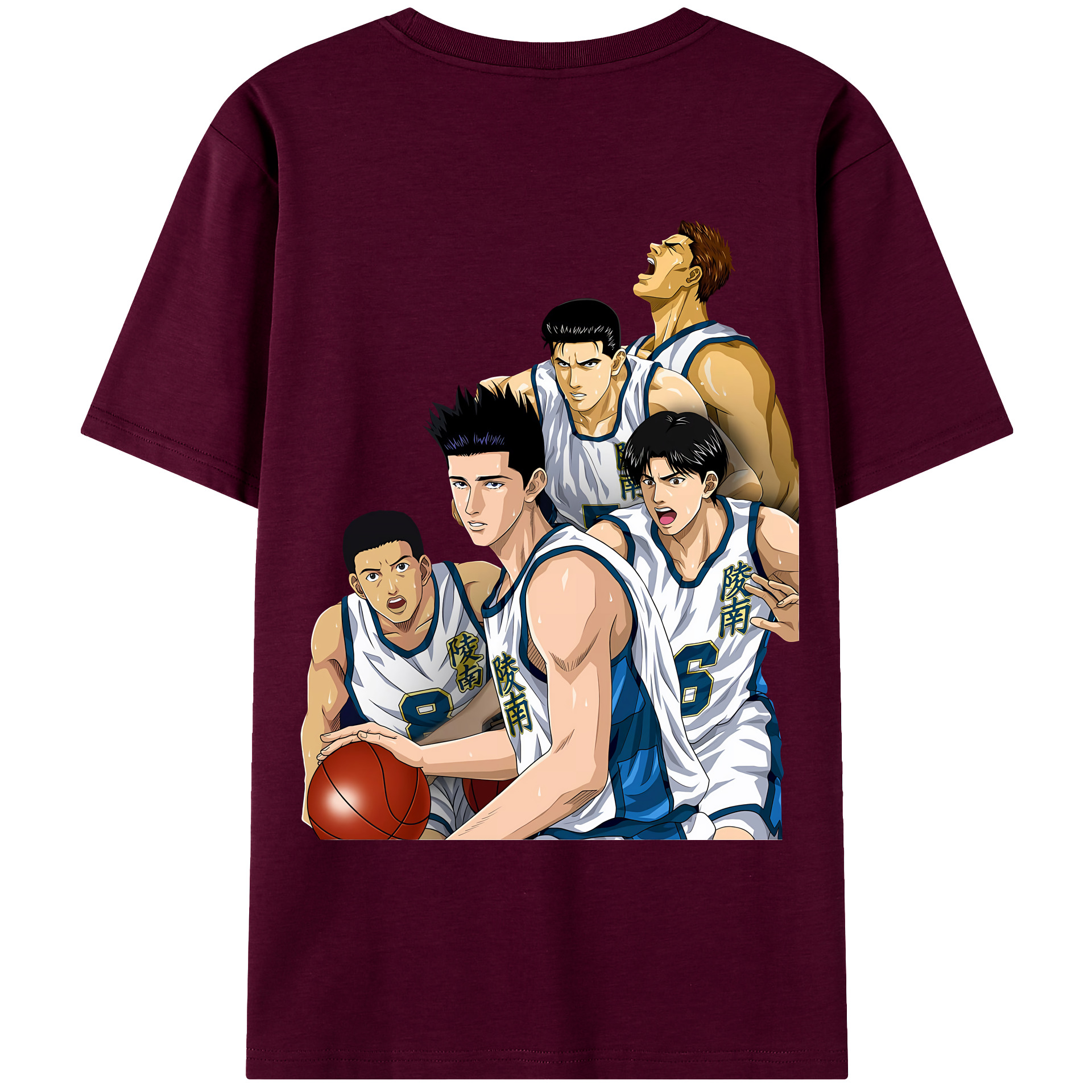 （画像用） SLAM DUNK／スラムダンク レディース半袖Tシャツ(バックプリント)